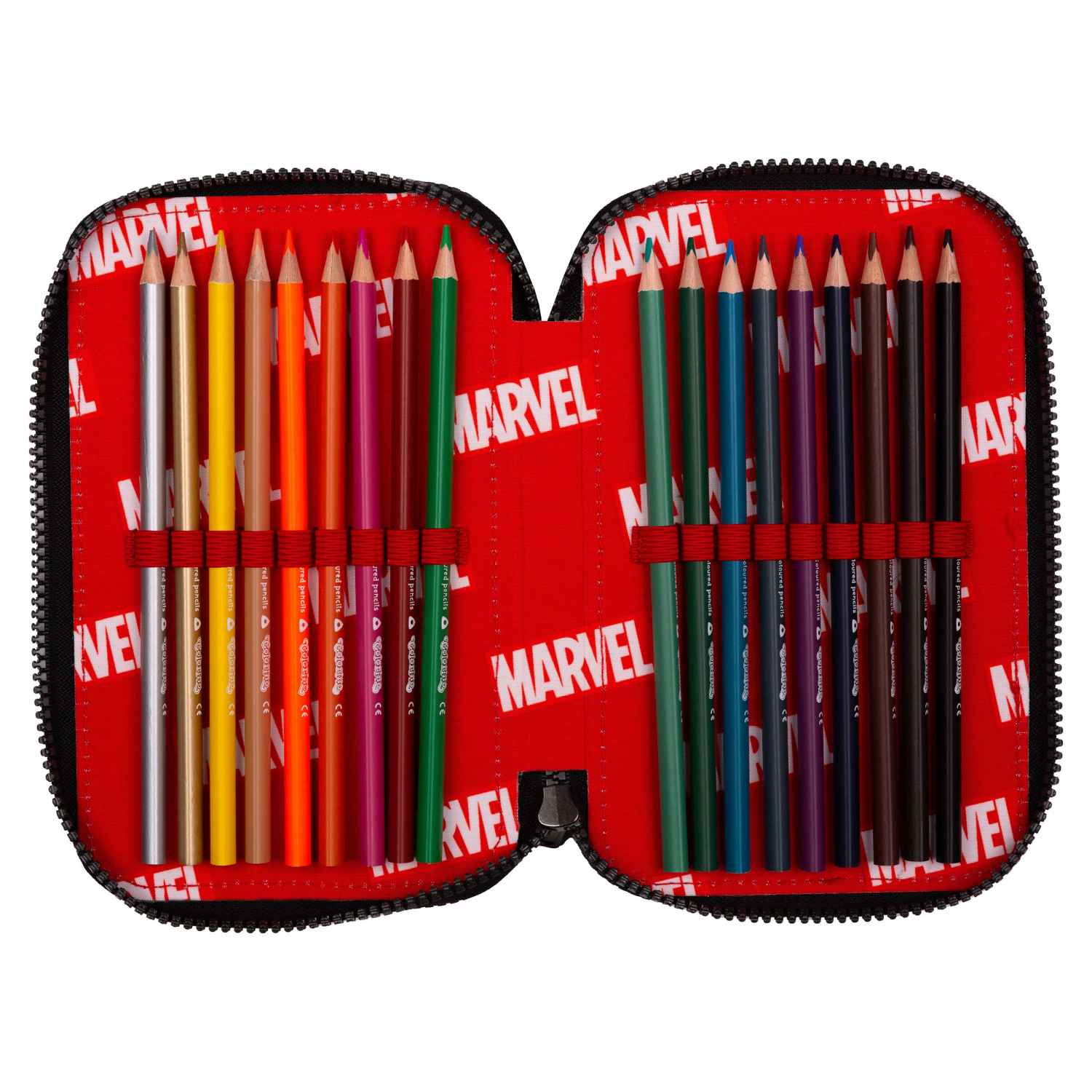 McNeill 3-fach Federmäppchen Marvel Avengers