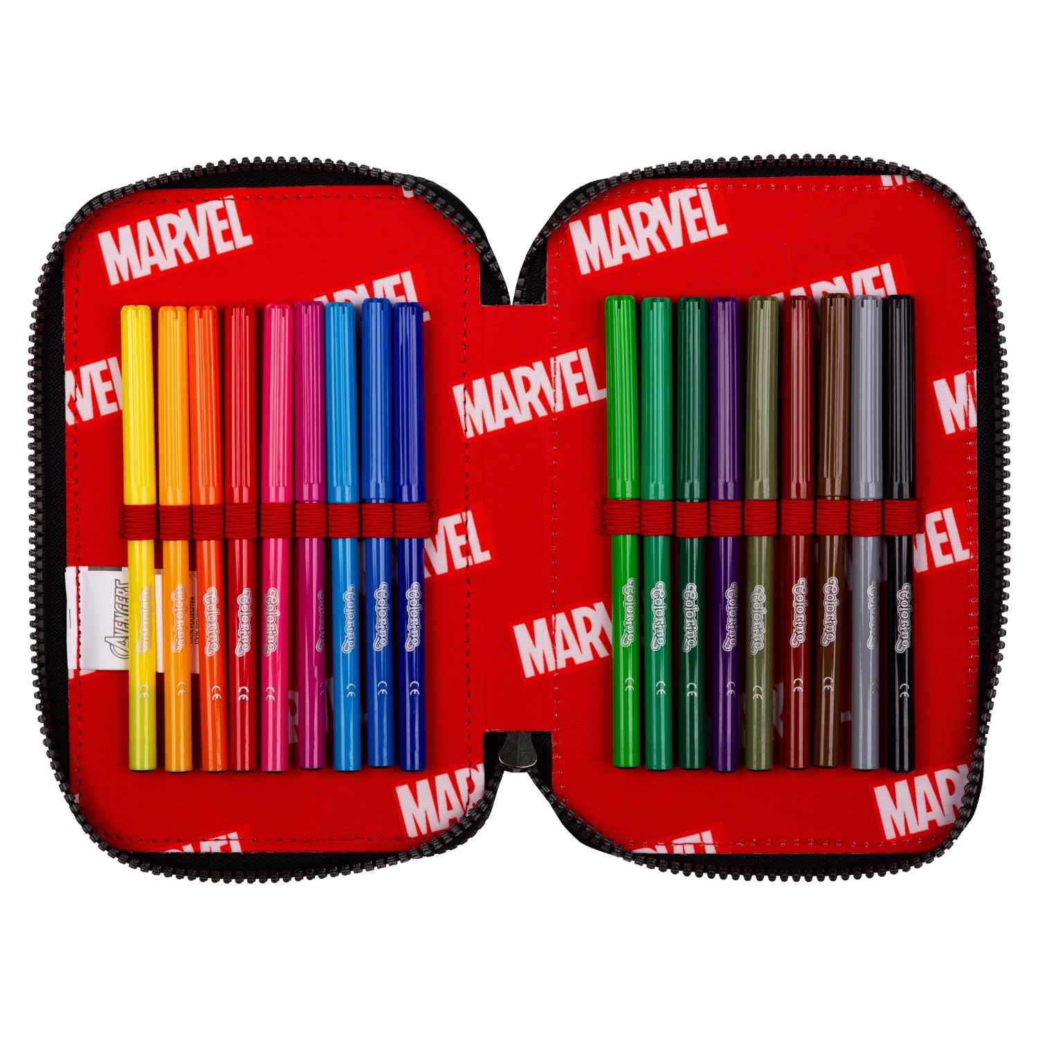 McNeill 3-fach Federmäppchen Marvel Avengers
