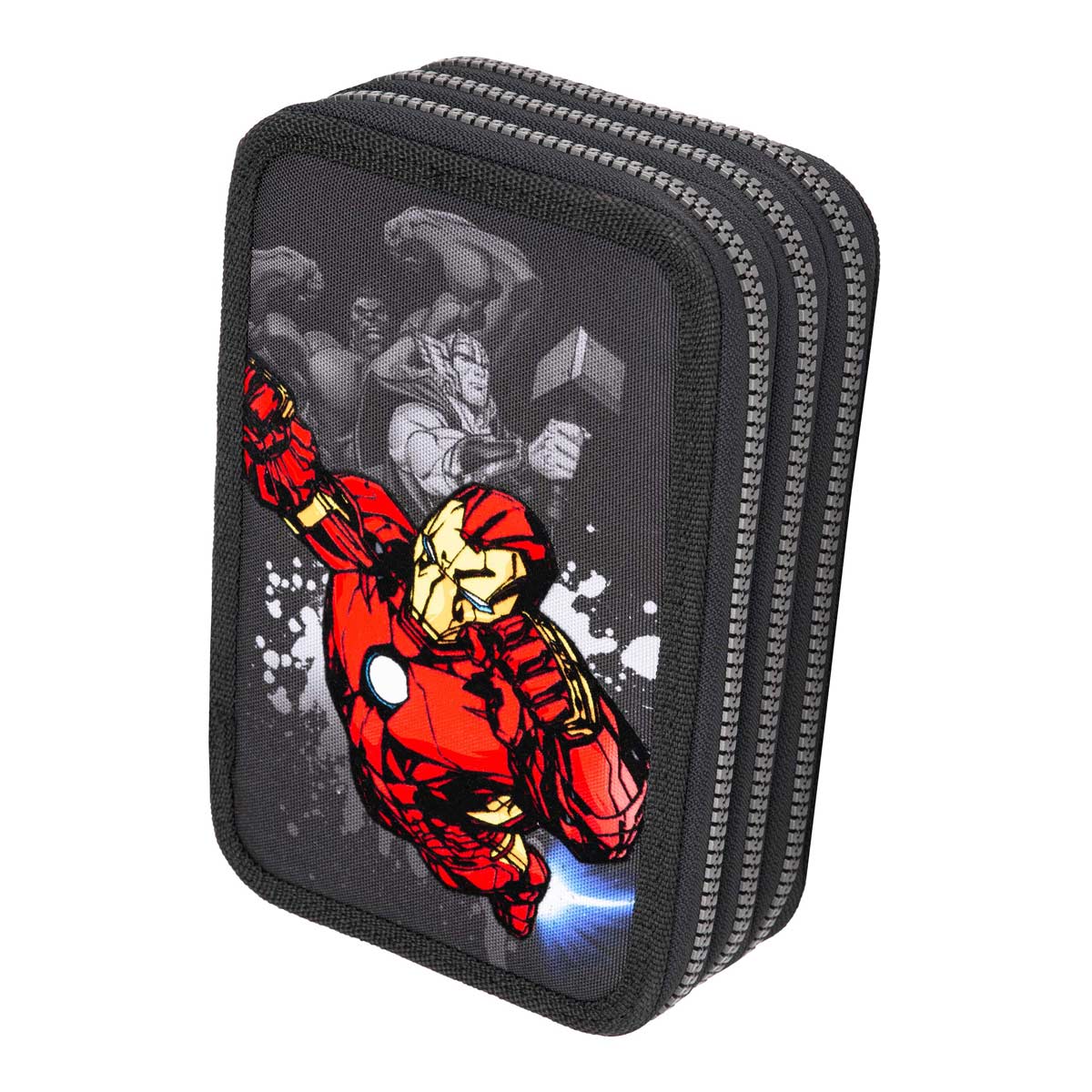 McNeill 3-fach Federmäppchen Marvel Avengers