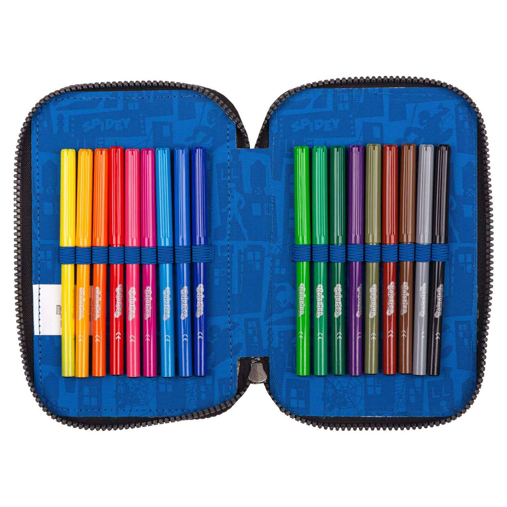 McNeill 3-fach Federmäppchen Spider-Man