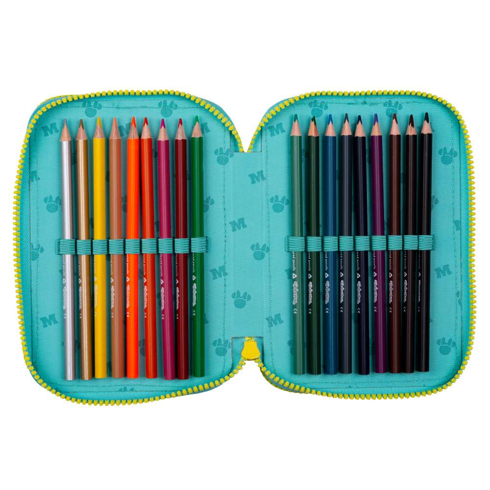 McNeill 3-fach Federmäppchen Disneys Minnie Mouse