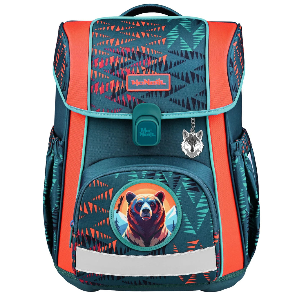 McNeill BRAVO Bear Schulranzenset 9tlg.
