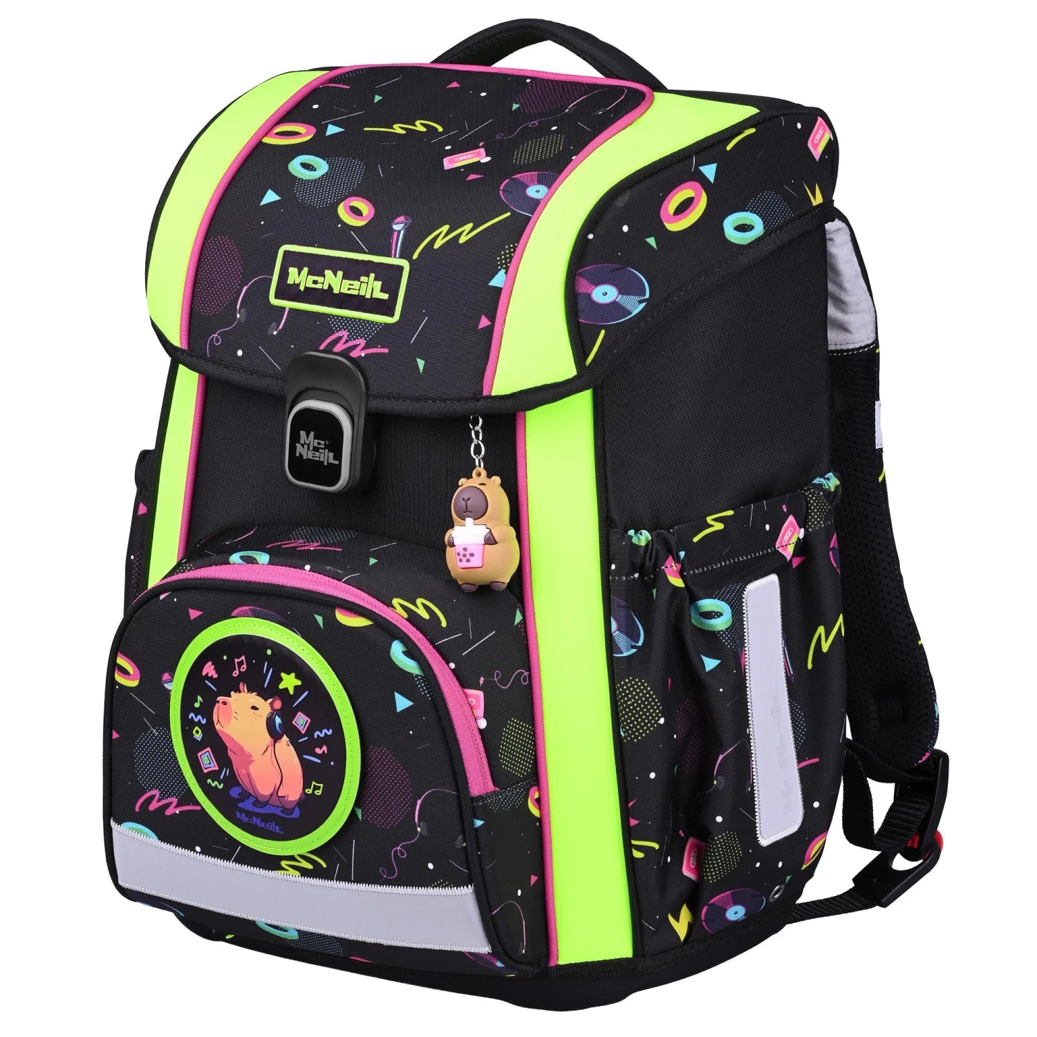 McNeill BRAVO Capybar Schulranzenset 9tlg.