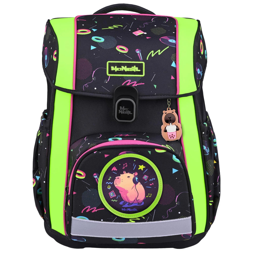 McNeill BRAVO Capybar Schulranzenset 9tlg.