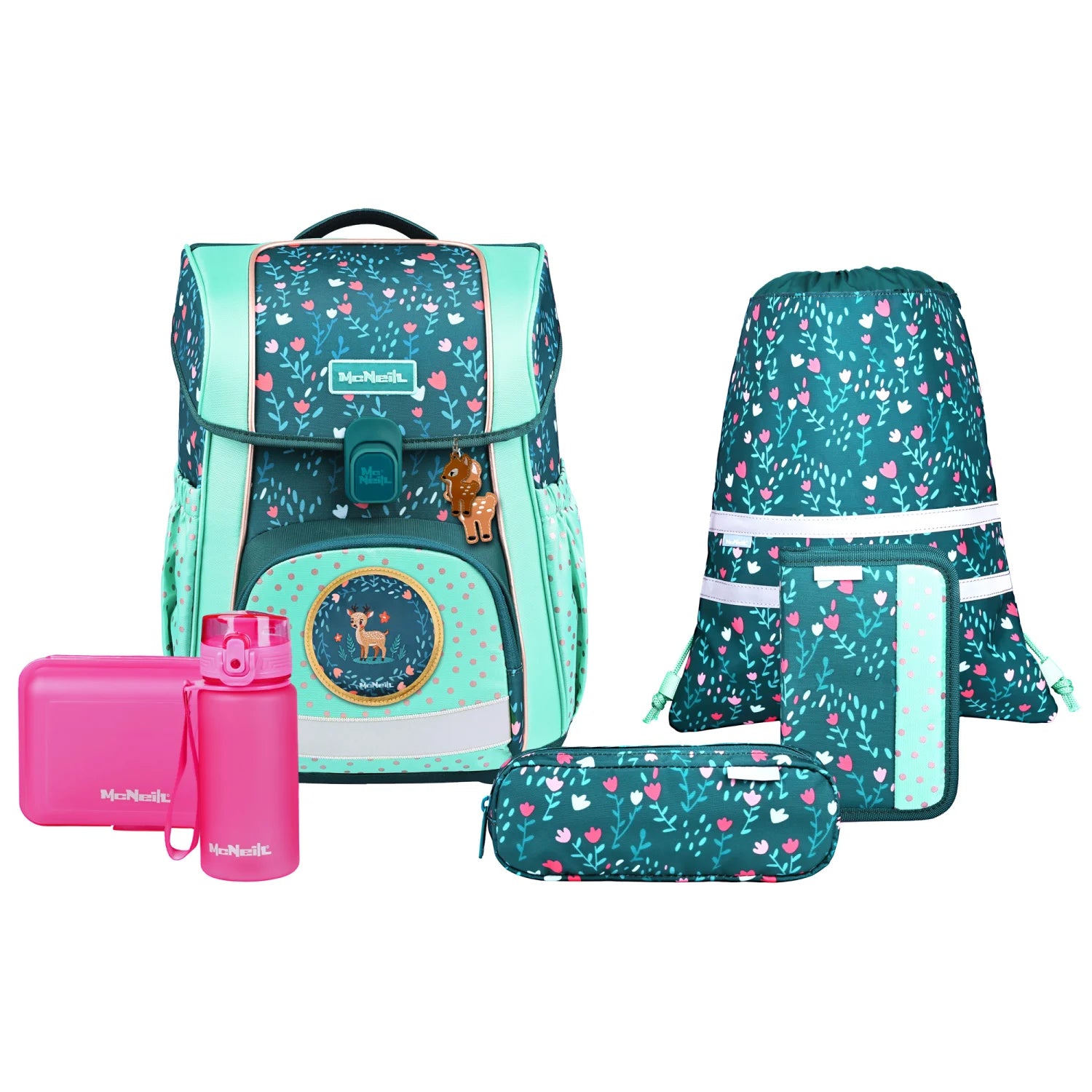 McNeill BRAVO Deary Schulranzenset 9tlg.