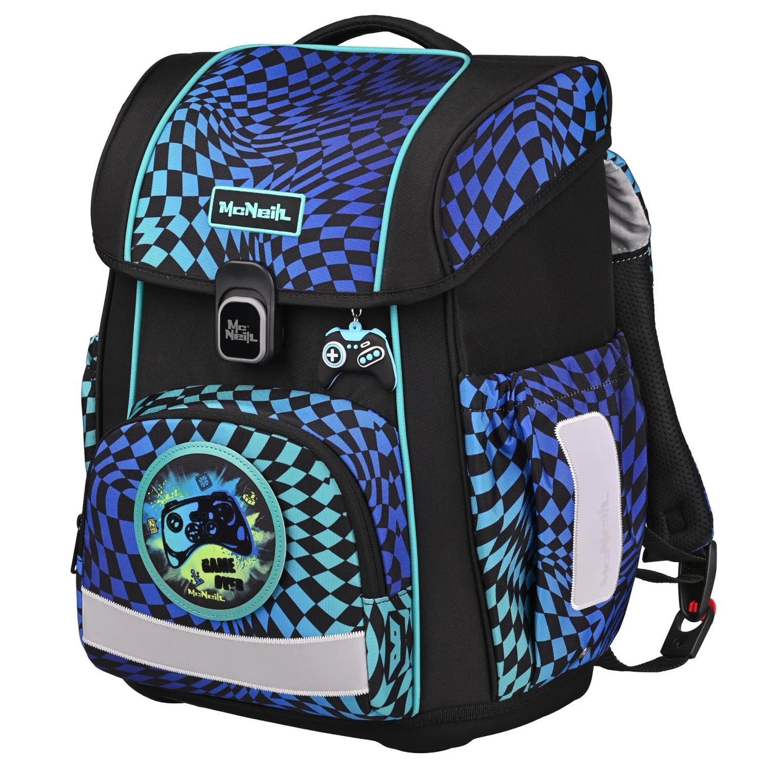 McNeill BRAVO Gamer Schulranzenset 9tlg.