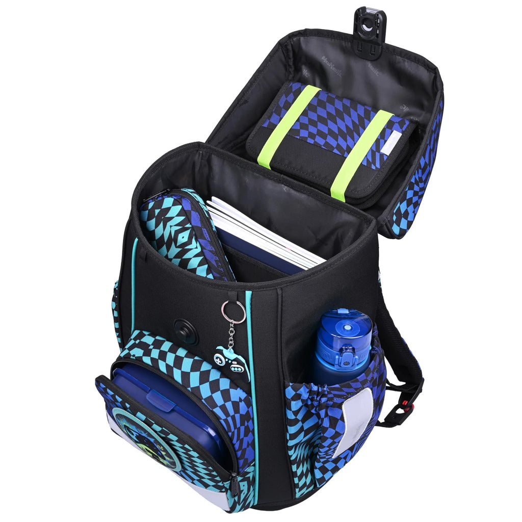 McNeill BRAVO Gamer Schulranzenset 9tlg.