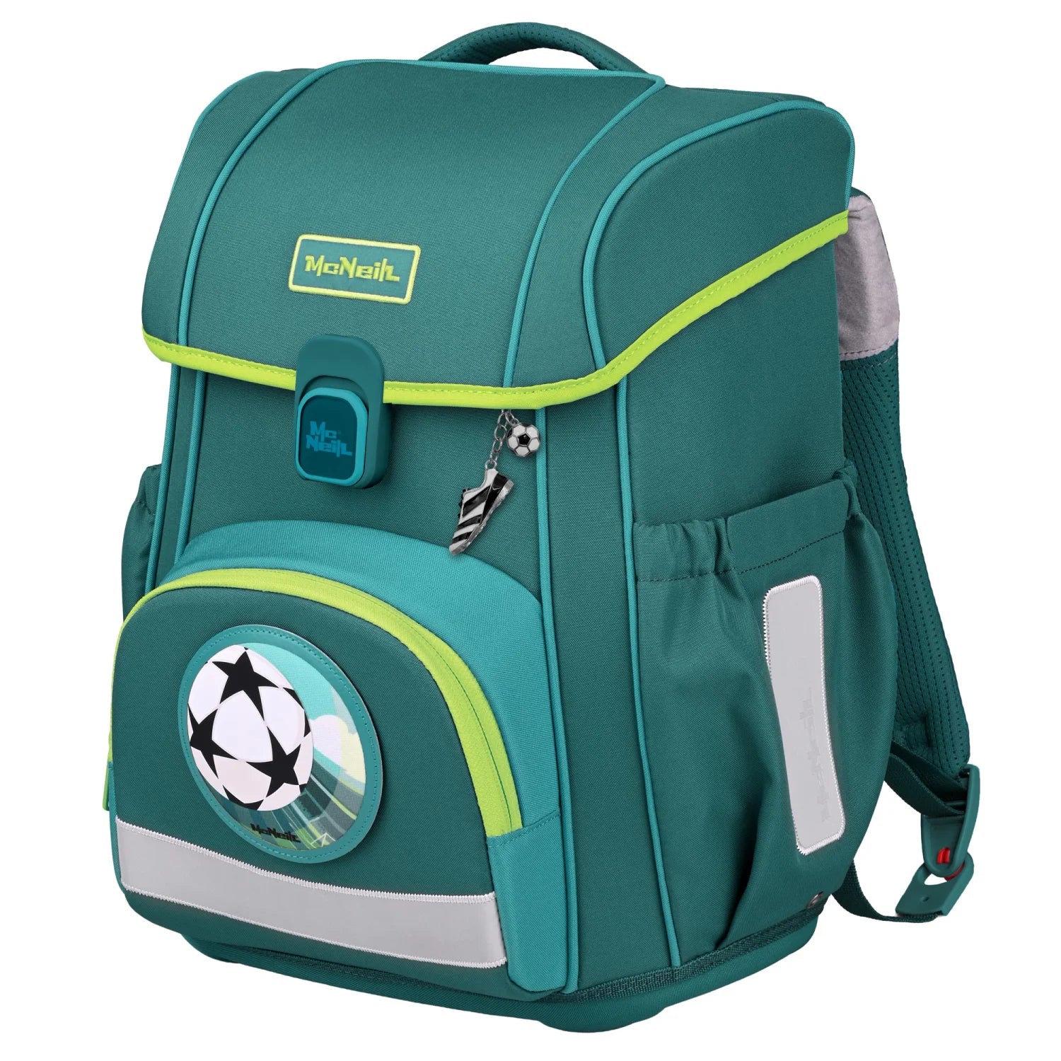 McNeill BRAVO Petrol Schulranzenset 9tlg.