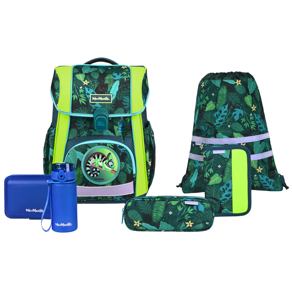 McNeill BRAVO Tropic Schulranzenset 9tlg.