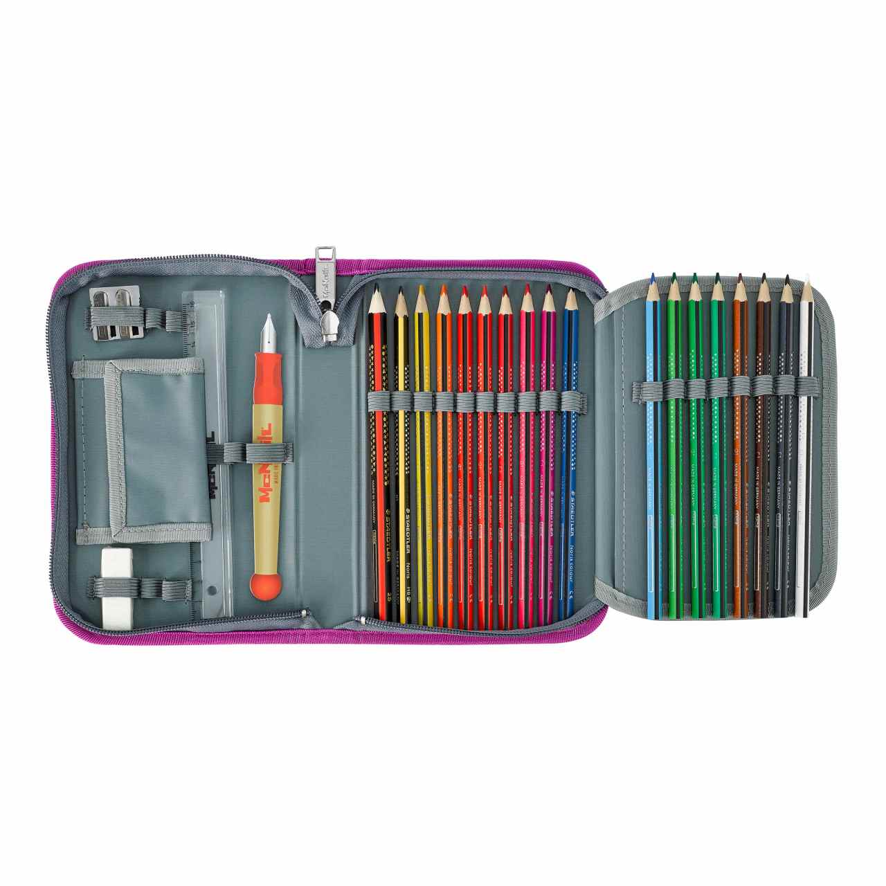 McNeill COMPACTO 5tlg. Schulranzenset Ruby