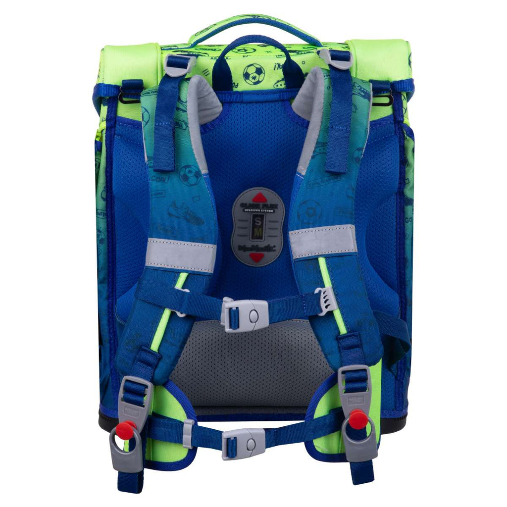 McNeill PERFECTO 5tlg. Schulranzenset Football 2T