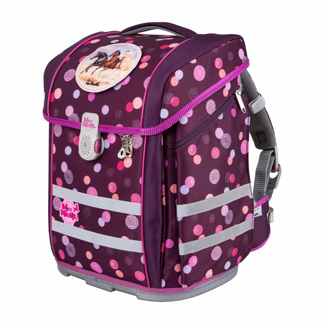 McNeill PERFECTO 5tlg. Schulranzenset Ruby