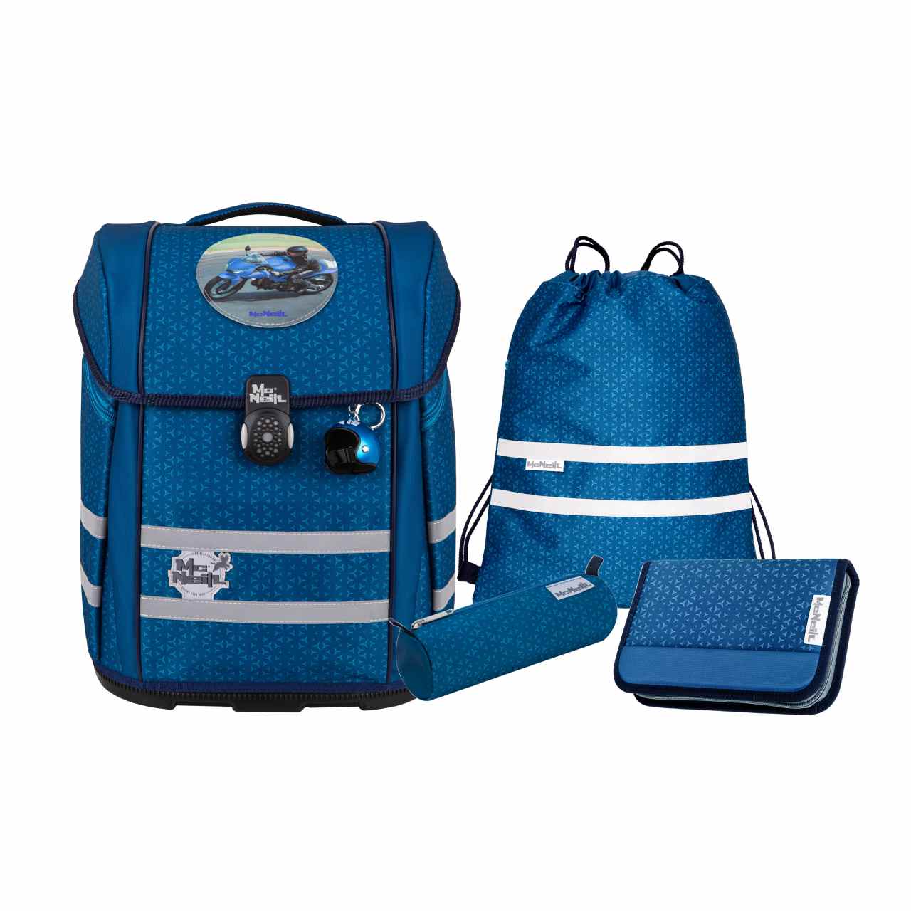 McNeill PERFECTO 5tlg. Schulranzenset Tetra