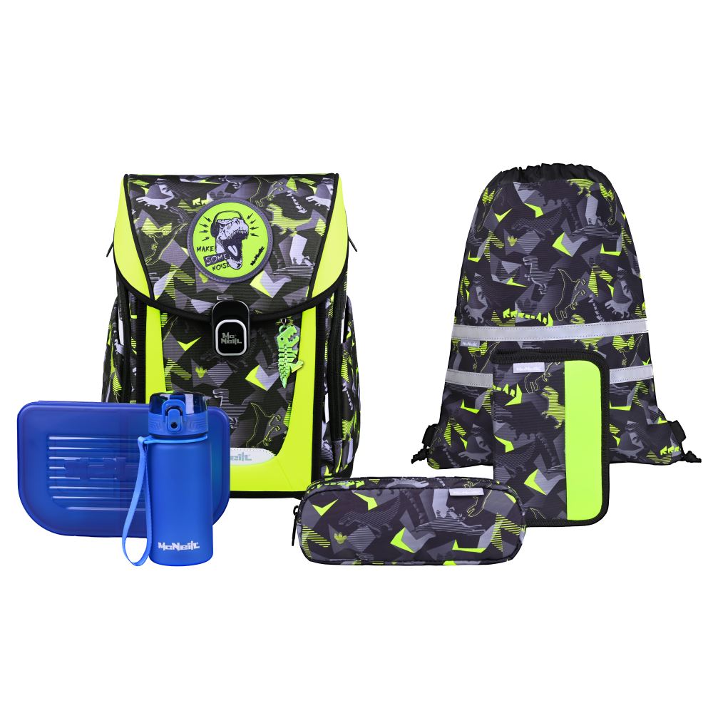 McNeill Primo Schulranzenset Dinopark 9tlg.