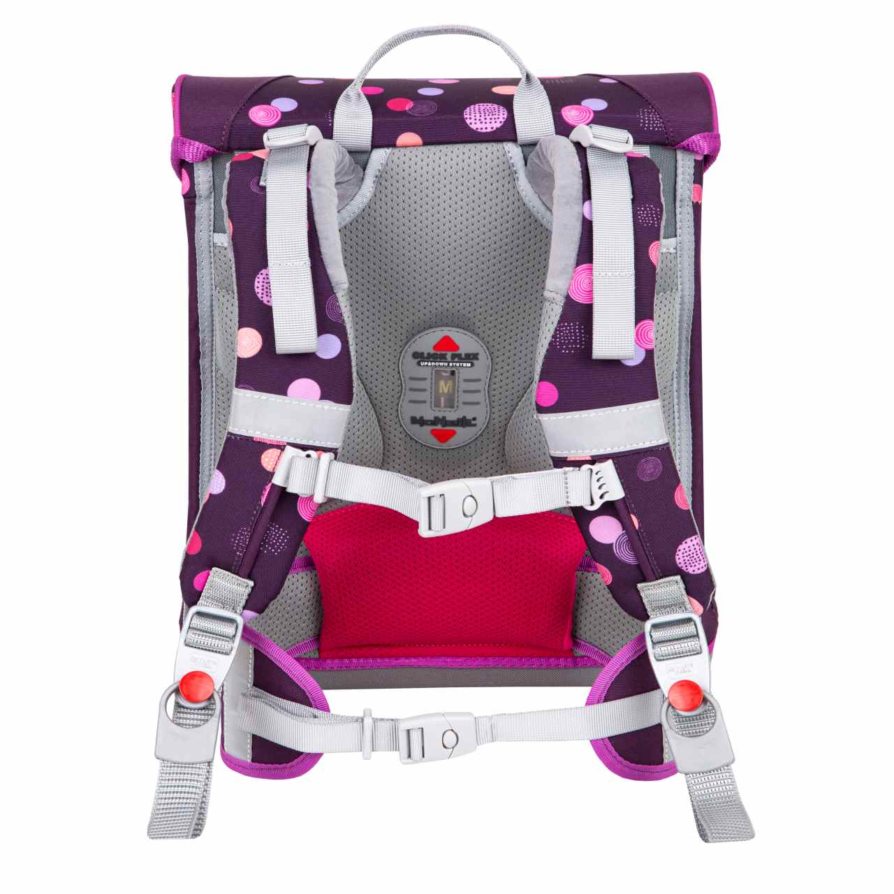 McNeill TENERO 5tlg. Schulranzenset Ruby