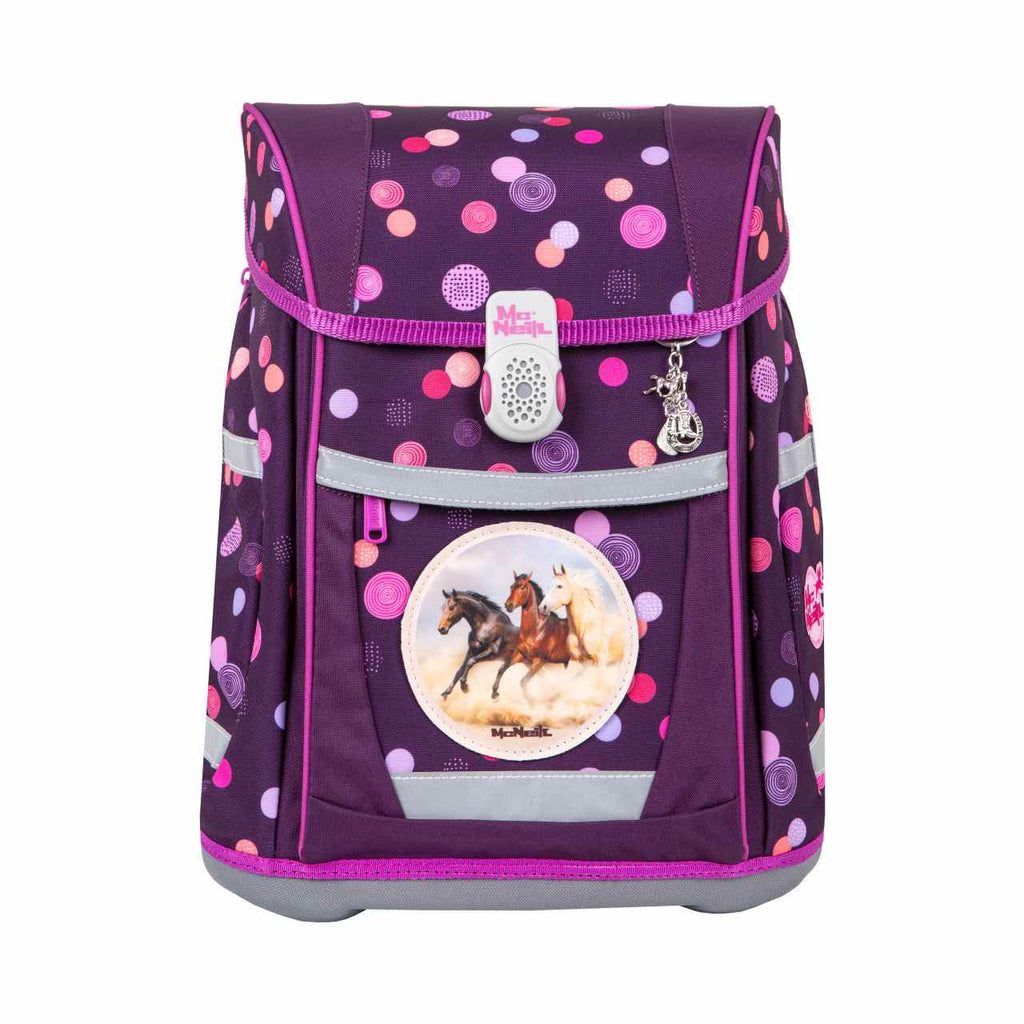 McNeill TENERO 5tlg. Schulranzenset Ruby