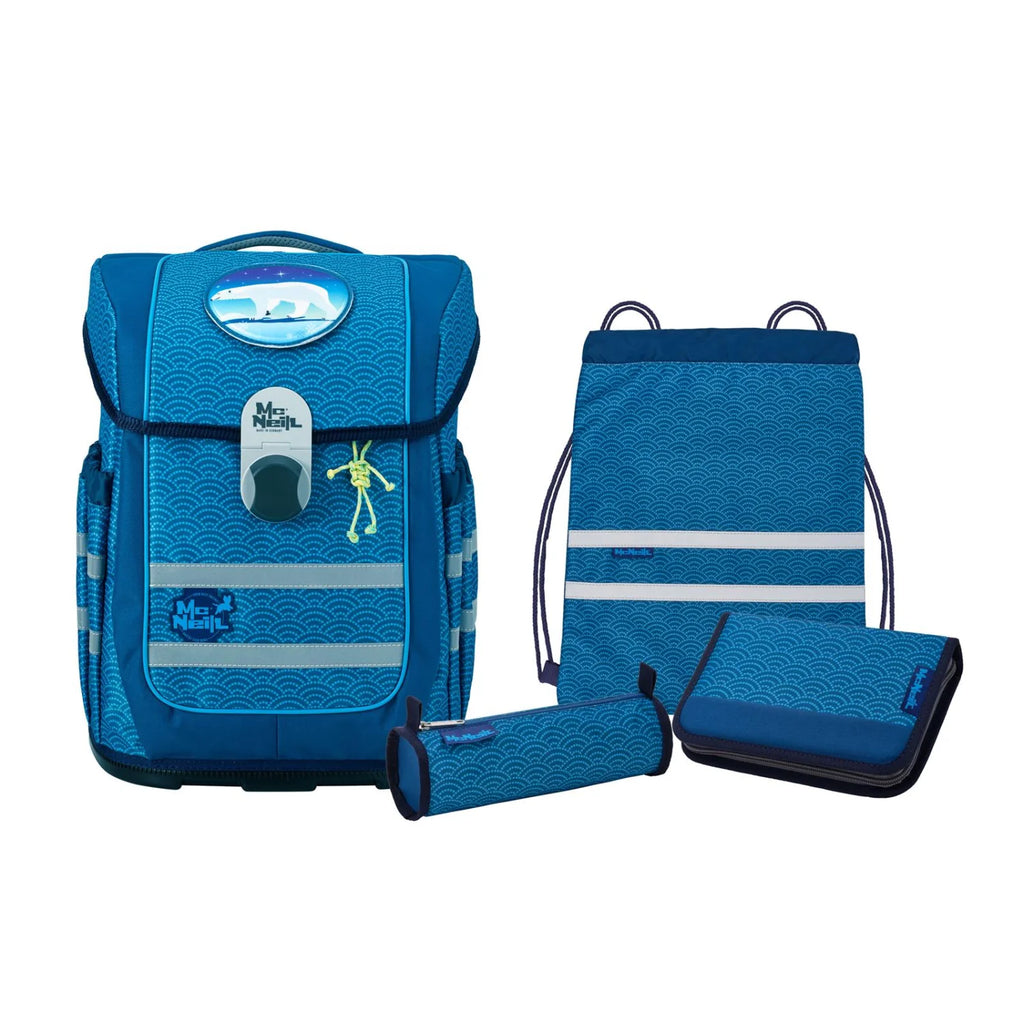 McNeill Schulranzenset McOcean Puntoblu 5tlg.