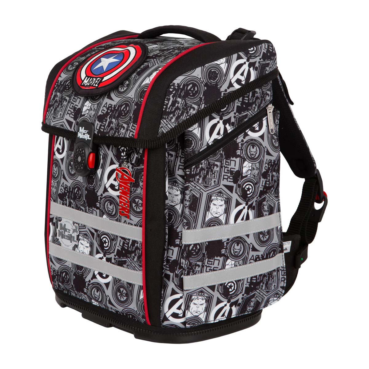 McNeill PERFECTO 5tlg. Schulranzenset Marvel Avengers