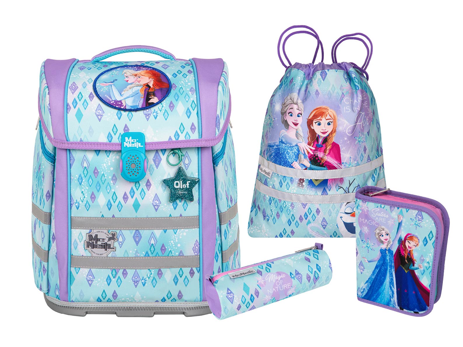 McNeill PERFECTO 5tlg. Schulranzenset Disney Frozen
