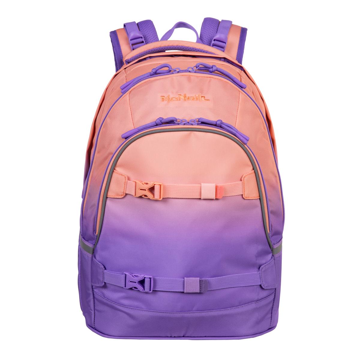McNeill Milo Schulrucksack Set 2 tlg. Berry