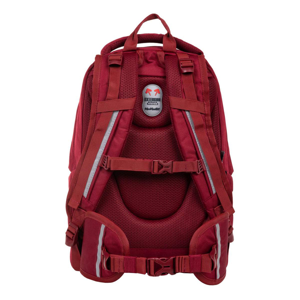 McNeill Milo Schulrucksack Set 2tlg. Burgundy