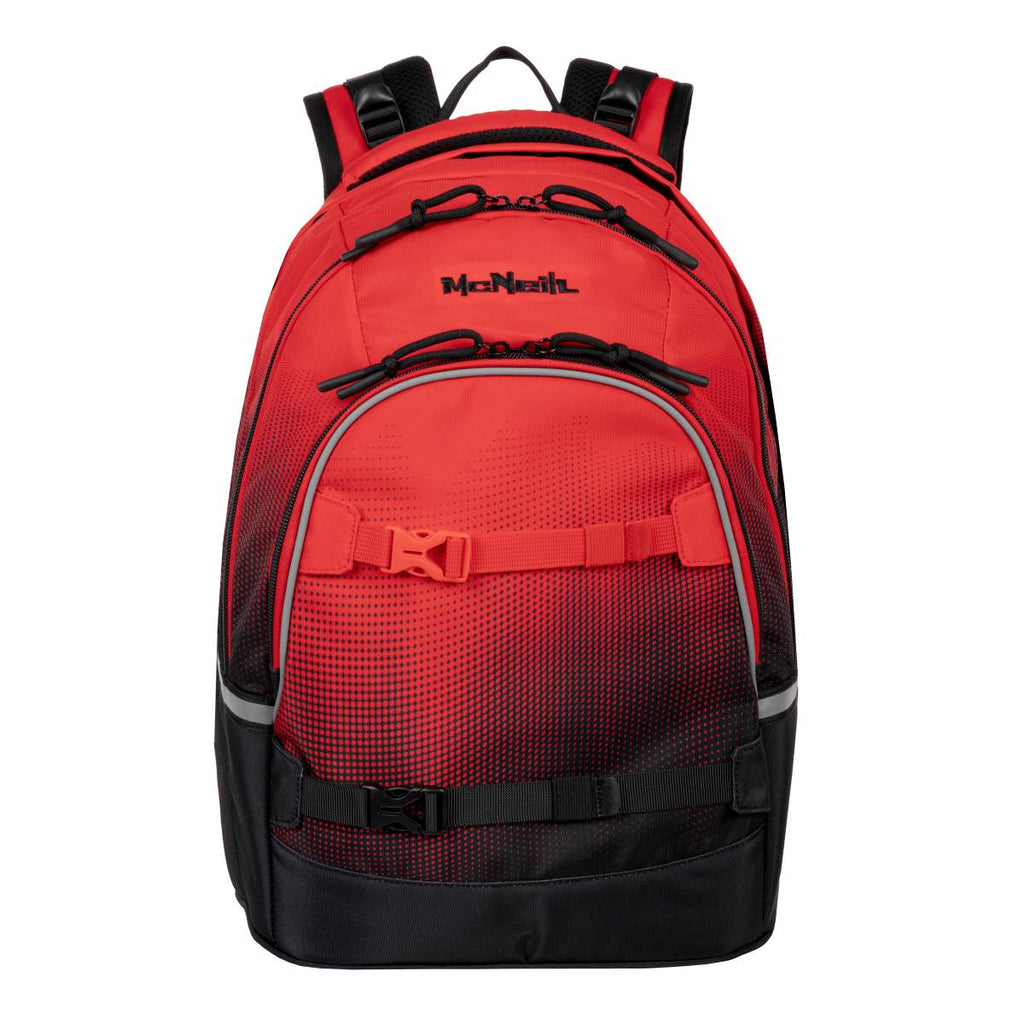 McNeill Milo Schulrucksack Set 2tlg. Cranberry