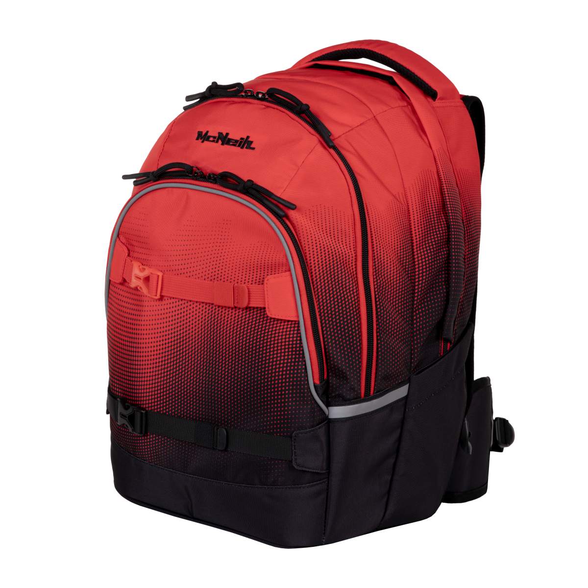 McNeill Milo Schulrucksack Set 2tlg. Cranberry