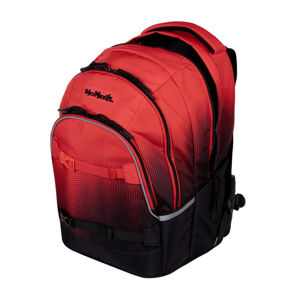 McNeill Milo Schulrucksack Set 2tlg. Cranberry