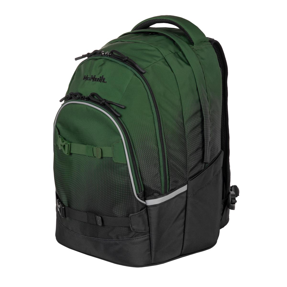 McNeill Milo Schulrucksack Set 2tlg. Grass