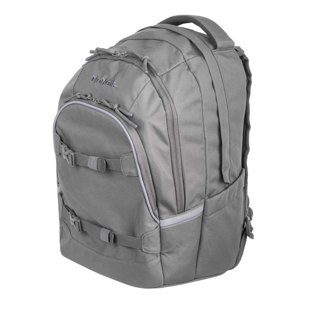McNeill Milo Schulrucksack Set 2tlg. Grau