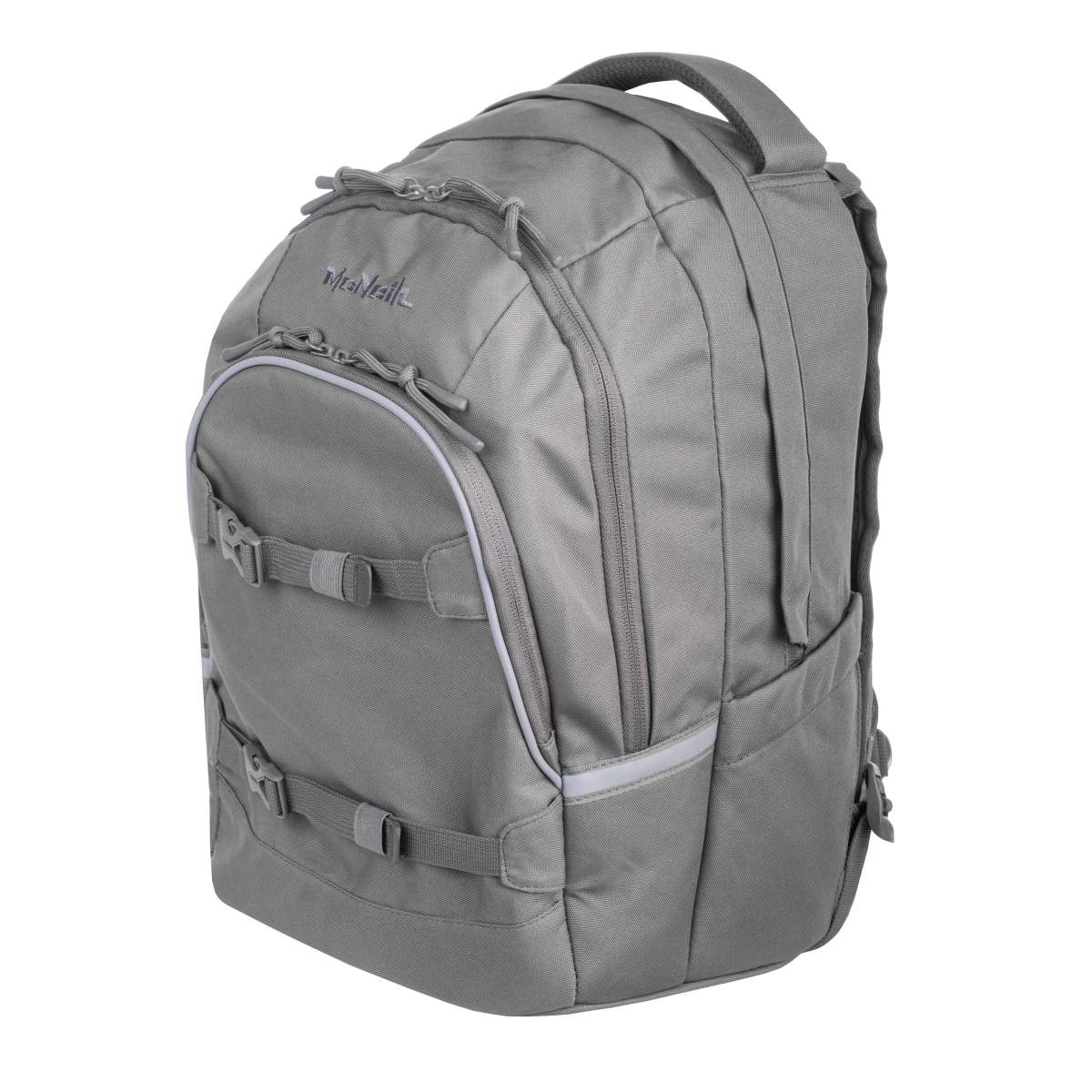 McNeill Milo Schulrucksack Set 2tlg. Grau