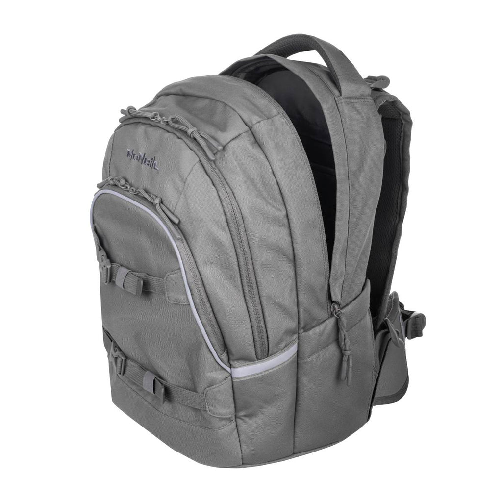 McNeill Milo Schulrucksack Set 2tlg. Grau