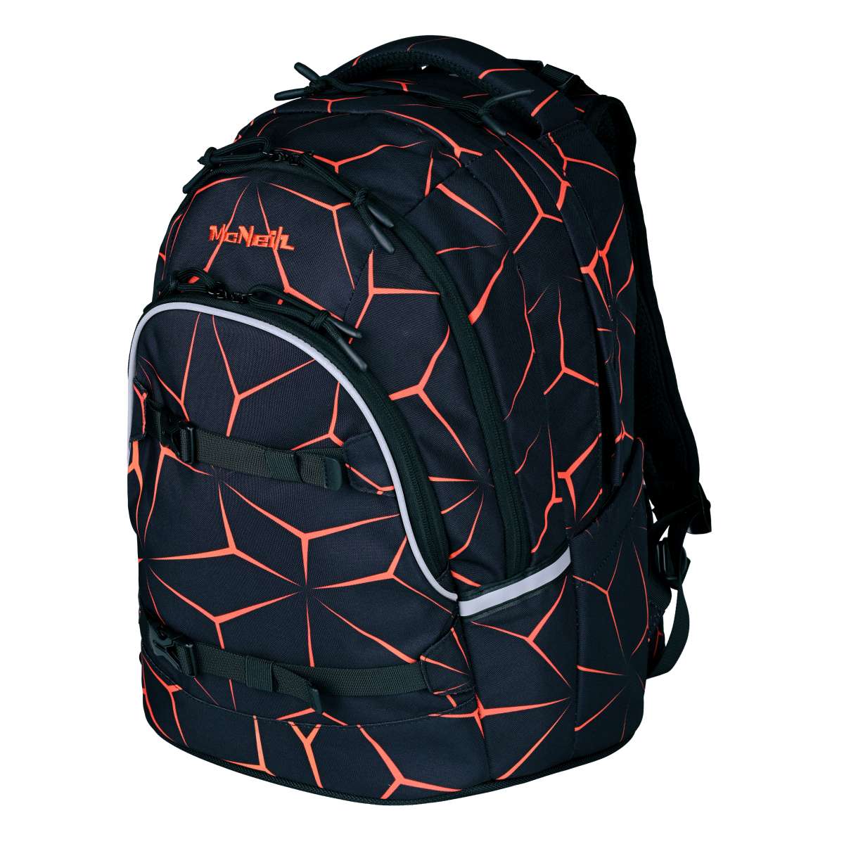 McNeill Milo Schulrucksack Set 2tlg. Lava