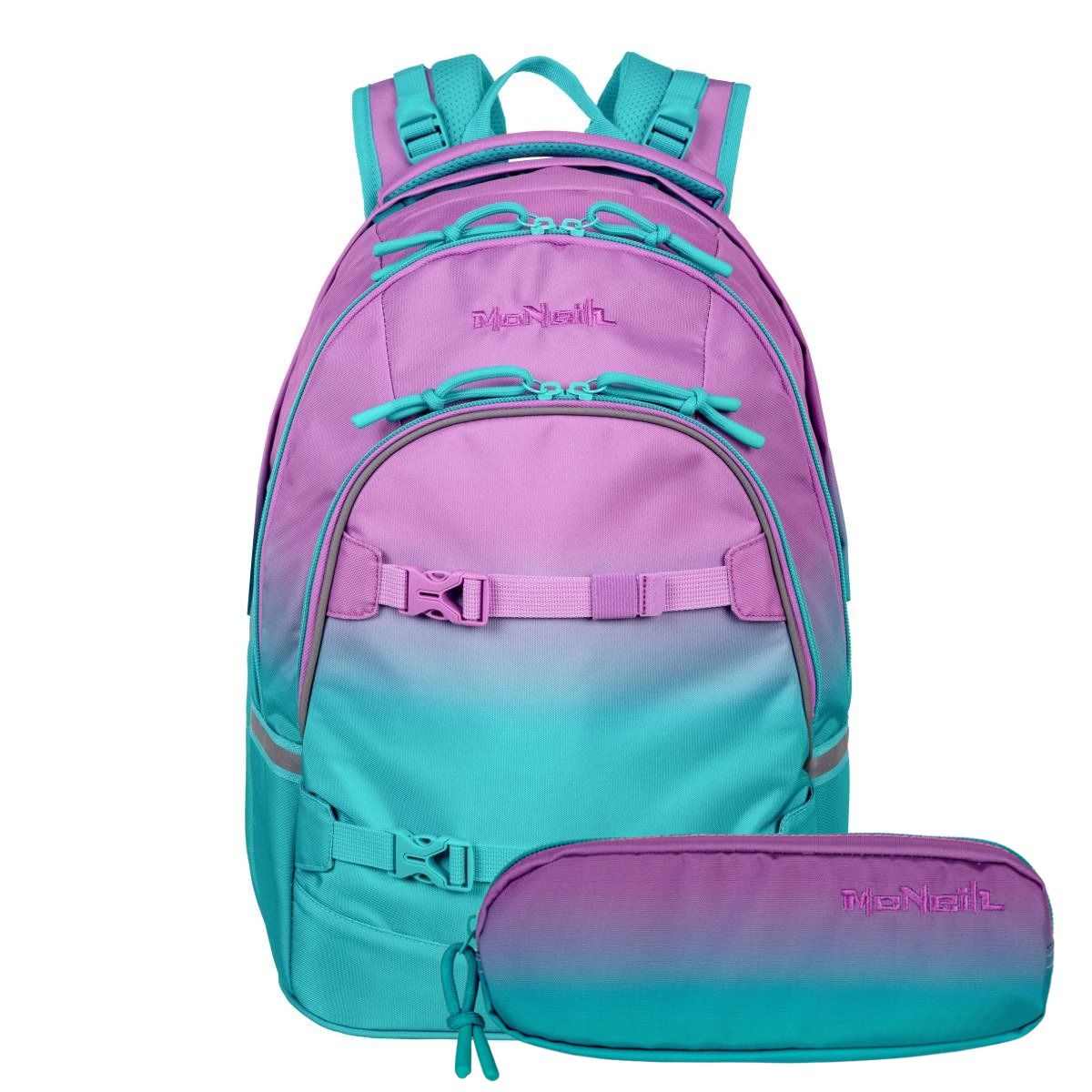 McNeill Milo Schulrucksack Set 2tlg. Blueberry