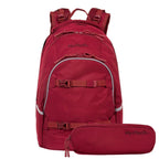 McNeill Milo Schulrucksack Set 2tlg. Burgundy