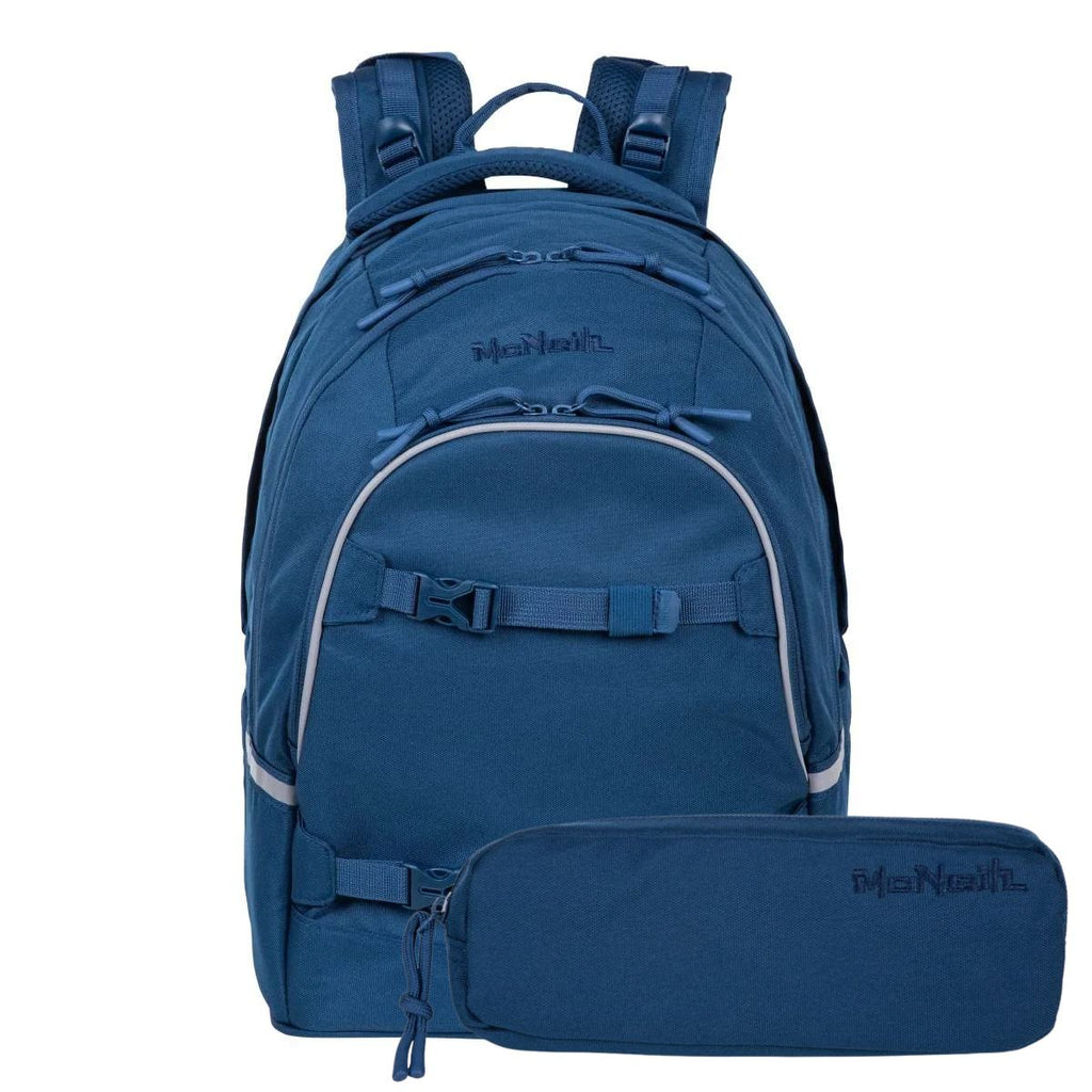 McNeill Milo Schulrucksack Set 2tlg. Navy