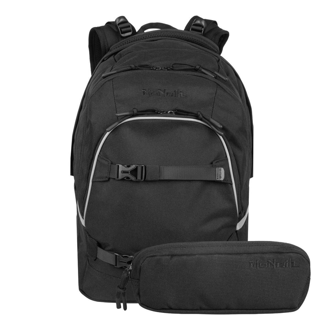 McNeill Milo Schulrucksack Set 2tlg. Schwarz