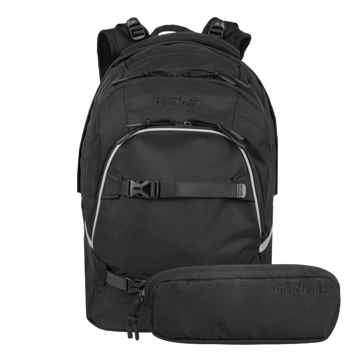 McNeill Milo Schulrucksack Set 2tlg. Schwarz