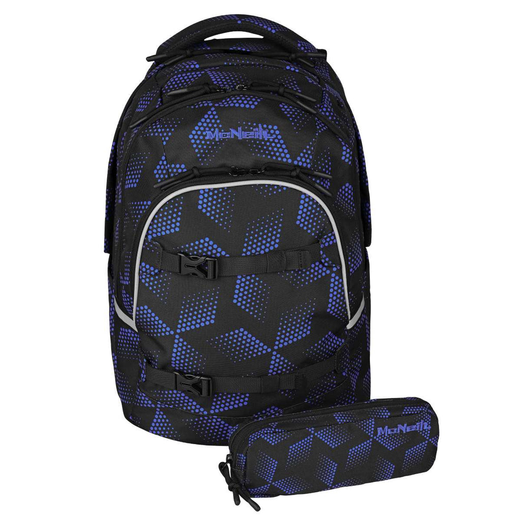 McNeill Milo Schulrucksack Set 2tlg. Bishi