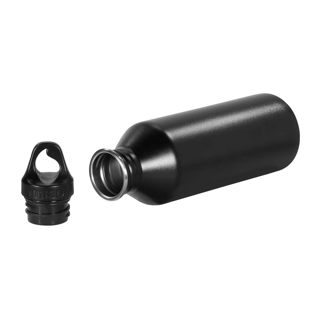 Mizu Edelstahl Trinkflasche Coocazoo Black