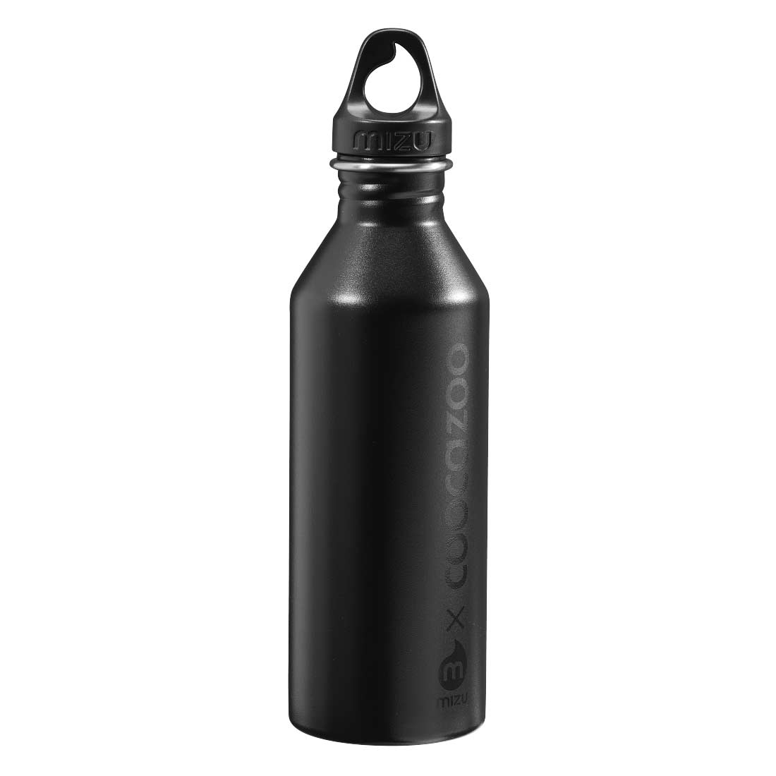 Mizu Edelstahl Trinkflasche Coocazoo Black