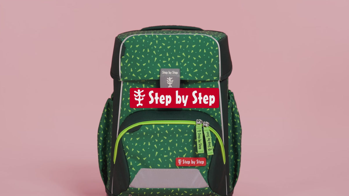Step by Step Basis Schulranzenset 4tlg. Blue Stripes