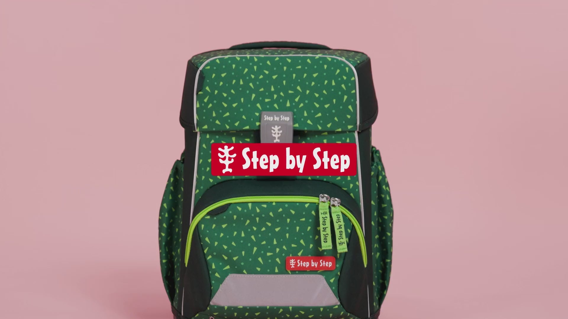 Step by Step Basis Schulranzenset 4tlg. Blue Hearts