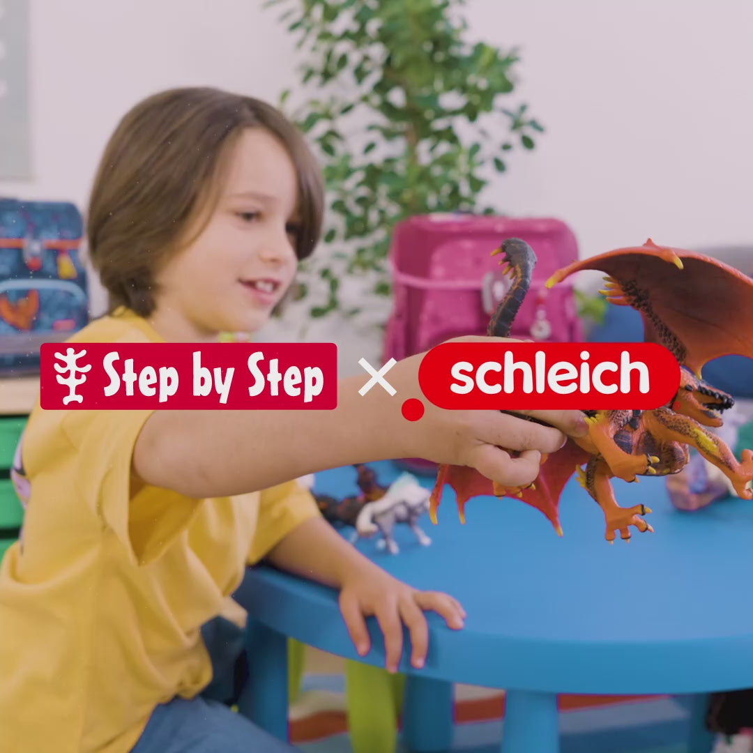Step by Step Cloud Schulranzenset 5tlg. Schleich Andalusier
