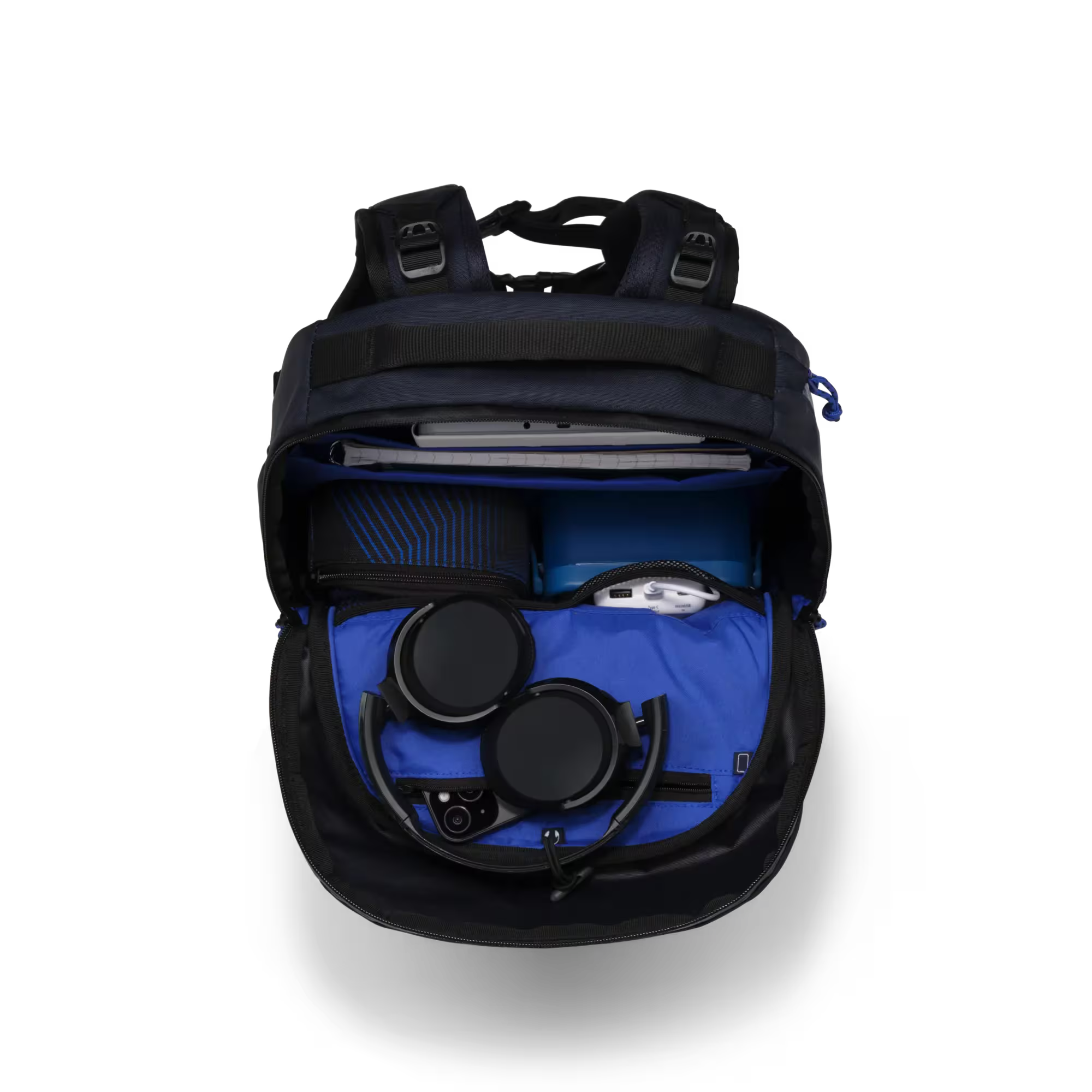 Satch con:next Schulrucksack Urban Dark Blue