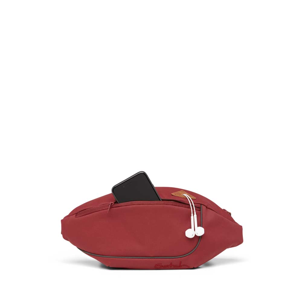 Satch Cross Hip Bag Pure Red