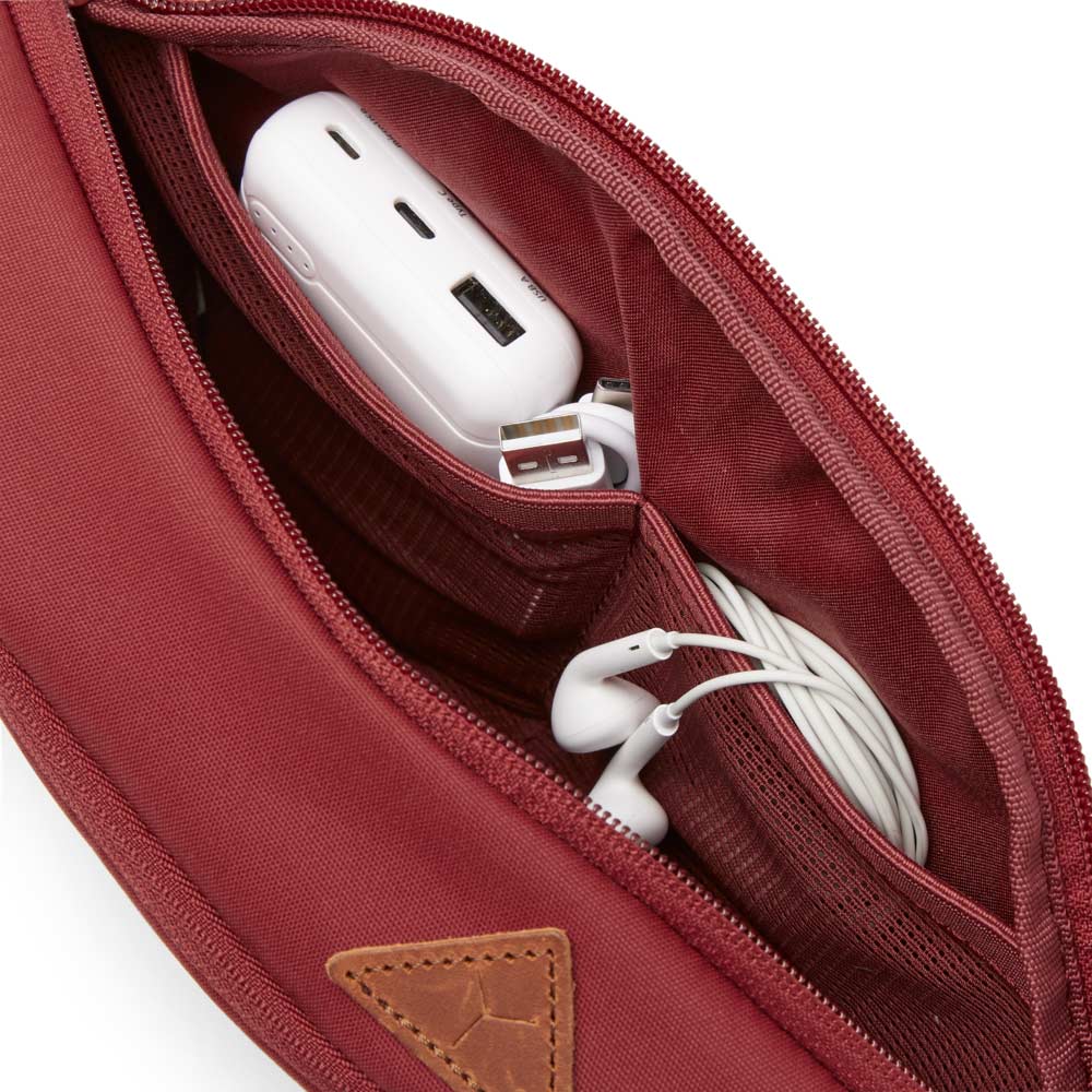 Satch Cross Hip Bag Pure Red