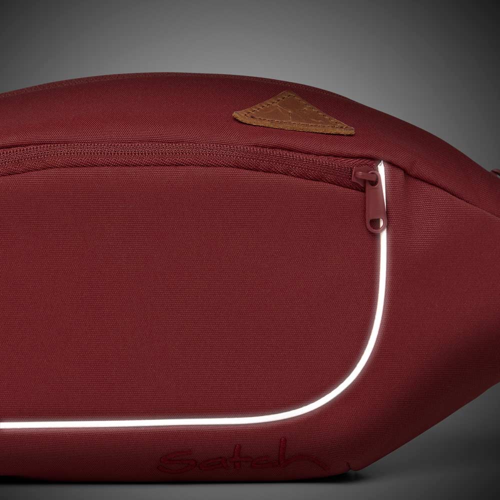 Satch Cross Hip Bag Pure Red