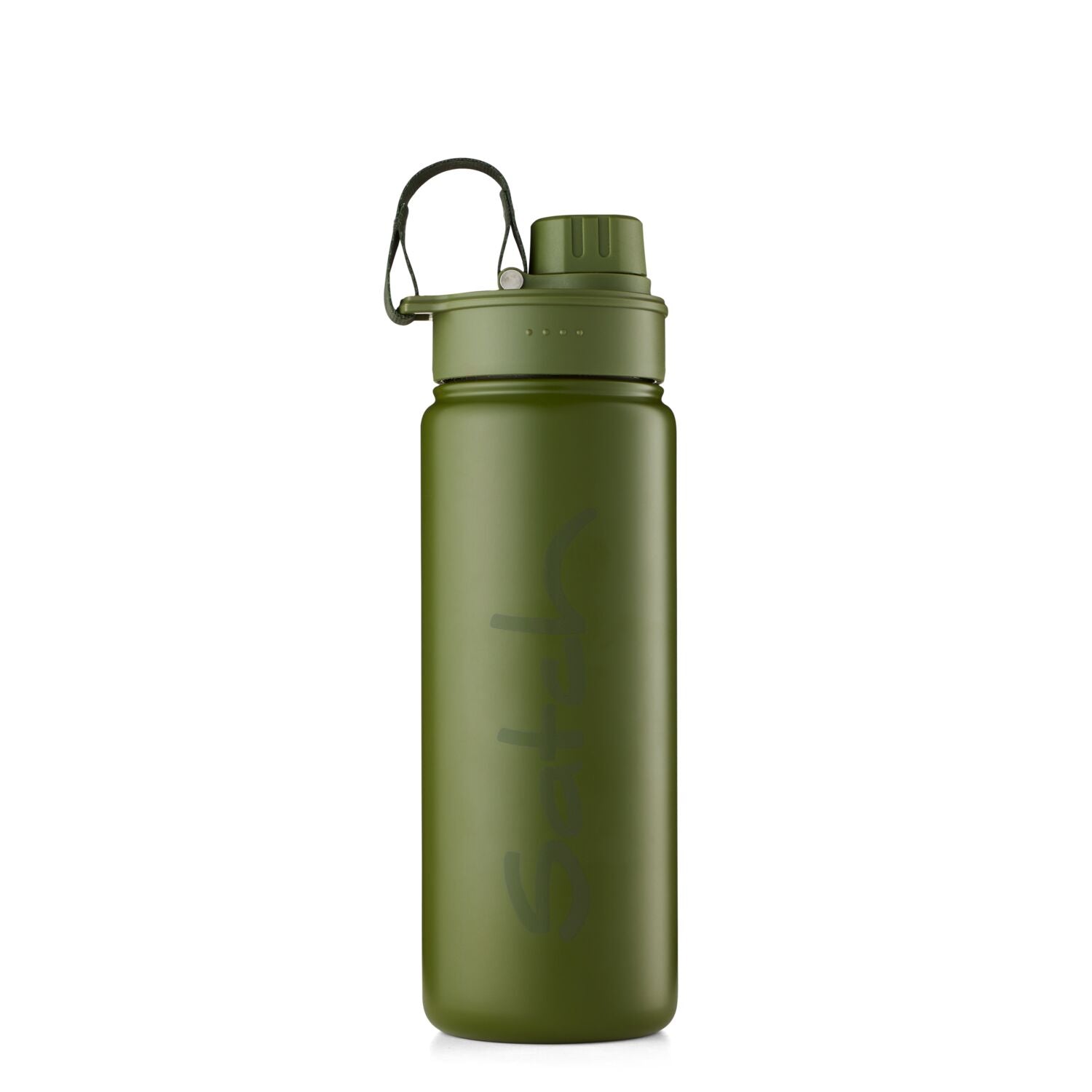 Satch Edelstahl Trinkflasche Olive