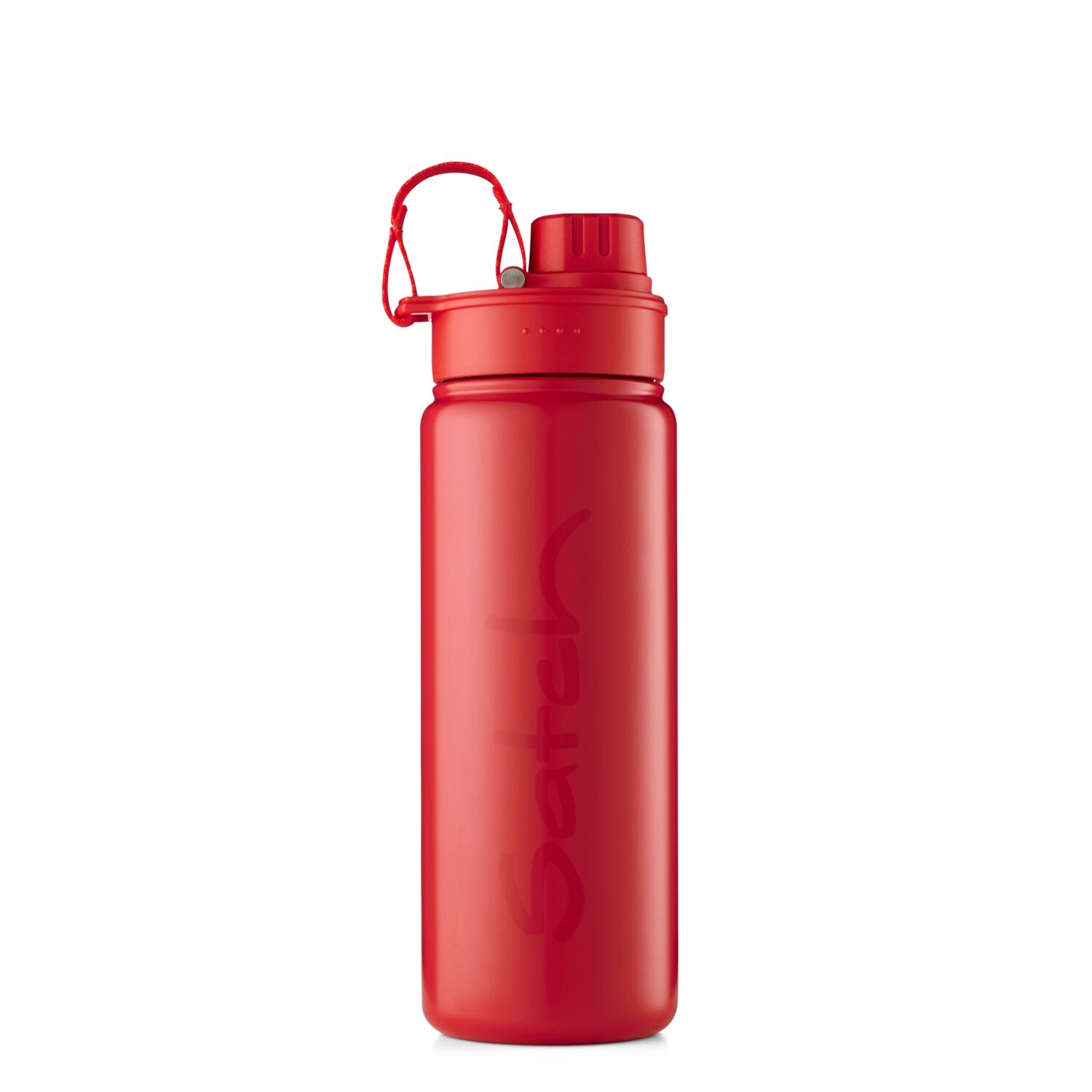 Satch Edelstahl Trinkflasche Rot